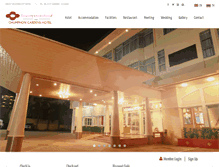 Tablet Screenshot of hotelchumphongarden.com
